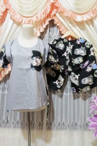 SETELAN BABY DOOL KOMBINASI PENDEK BALI Wanita Dewasa satu kilo muat 4 pcs