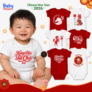 Baby Onesies PH Chinese Baby Clothes 0-12 months Newborn Cotton Baby Boy Baby Girl Chinese Outfit