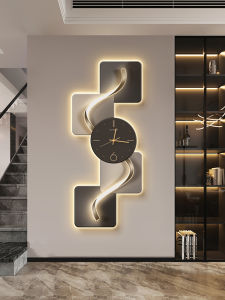 ZEDUO | Modern Luxury Creative Abstract Living Room Wall Clock