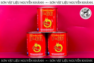 Keo Rồng Vàng P-66 lon 600g chính hãng – Keo dán đa năng bám chắc tiện dụng cho thợ và gia đình