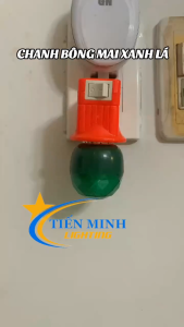 Bóng chanh bông mai cao cấp nhiều màu chọn lựa đui E27 chuyên dùng công suất đủ 5W dùng trang trí