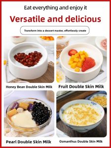 Double-Layer Milk Custard Powder Dedicated for Milk Tea Shops Cooking-Free For Home Homemade Hong Kong Style Double-Layer Milk Custard Pudding Baking Raw Materials Commercial Use