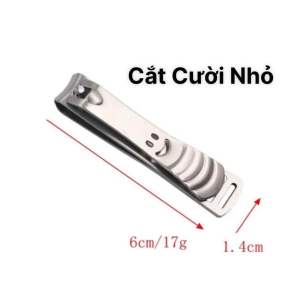 Cắt Móng (Bấm Móng) Tay Chân Bằng Thép Không Gỉ Hình Mặt Cười Xinh Xắn Chất Lượng Cao - Phù Hợp Với Tất Cả Mọi Người