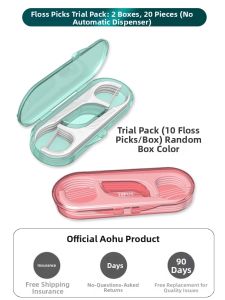 AOHU | Portable Ultra Fine Floss Picker Dispenser