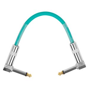 IRIN | Cáp Kết Nối Hiệu Ứng 15cm Đầu Kim Loại Bọc PVC Dành Cho Guitar Ít Nhiễu Cáp Âm Thanh 6.35mm Nhiều Màu Sắc