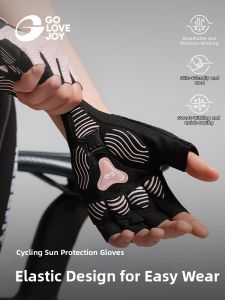 Golovejoy | Găng Tay Đạp Xe Không Trượt Thoáng Khí Ngón Bán Finger