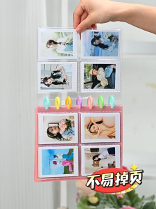 80 Pockets 3inch Mushroom Button Binder Album Premium Quality Lomo Card Album KPOP Photocard Collection Holder Kad Lomo Foto Album 蘑菇扣3寸标准相册