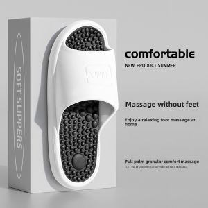 OUHUAGUAN | Foot Reflexology Massage Slippers for Men Summer Anti-Slip