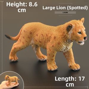 MENGSILE | Realistic Large Lion Wildlife Model Toy