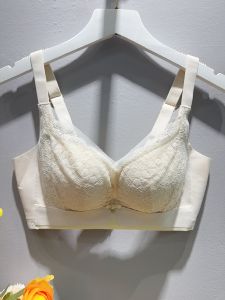 Adjustable B Cup Beauty Chest 2cm Gathered No Magnet No Steel Ring Nylon Sports Bra for Running Yoga Dancing Fitness Training