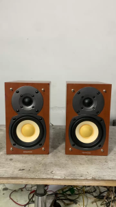 Bán Cặp Loa Booksheolf nghe nhạc Kenwood LS - K521 loa đẹp hát cực hay(2026)