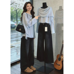 Shalldoer | Áo Sơ Mi Tay Dài Màu Xanh Elegance