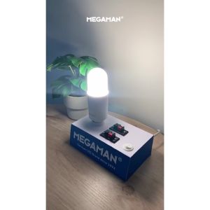 Lampu LED Bohlam Megaman P Bulb YTP38Z2 YTP45Z2 YTP52Z1 Cahaya Putih 9W 12W 15W