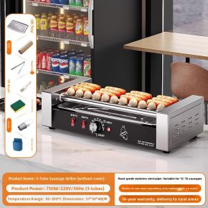 「China Plug」JUMEISHI | Mini Multi-Function Hot Dog Maker