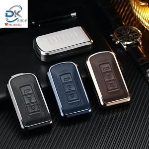 Ốp chìa khóa hợp kim nhôm cao cấp dòng xe Mitsubishi Xpander Outlander Attrage MirageXforce