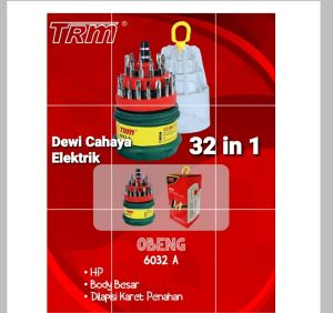 TRM Obeng HP SET 32 in 1 - Obeng Reparasi Jam - Obeng Multifungsi  Body Besar