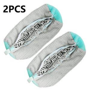 1/2PCS Washing Shoes Bag Protector Fluffy fibers Polyester Washing Shoes Machine Friendly Laundry Bag Drying Bags
