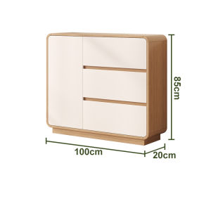 Retro Style Storage Sideboard for Living Room Wall Mount
