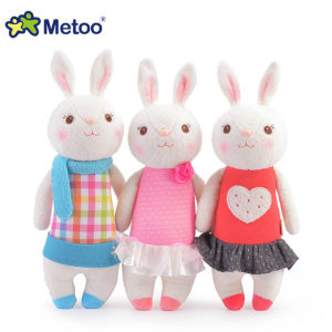 Genuine Tiramitu MeToo Rabbit Doll Plush Toy Doll Ragdoll Girls Birthday Gift