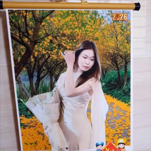 In lịch theo yêu cầu vải lụa cao cấp siêu rẽ
