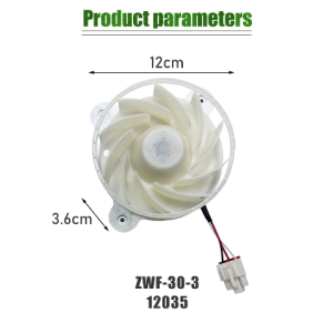 For Samsung DA31-00287C LG Athena Refrigerator Fan Motor ZWF-30-3 12V 2.5W Fridge Parts LG Refrigerator Fresh Air Door Fan
