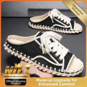 Stylish Comfortable Canvas Slides Sandals