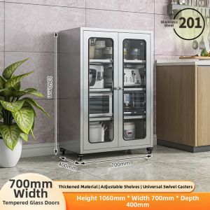 Stainless Steel Kitchen Storage Cabinet