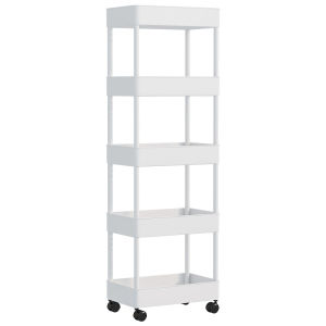 JIAJIESHI | Ultra Narrow Rolling Storage Rack