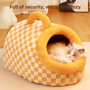 baomafanxi | Insulated Security All-Season Semi-Enclosed Pet Bed