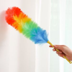 M-872-A Kemoceng Tali Rafia Rainbow / Pembersih Debu