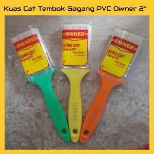 Kuas Cat Tembok Gagang PVC 2" Inch / Kuas Cat Gagang PVC Murah 2" Inch