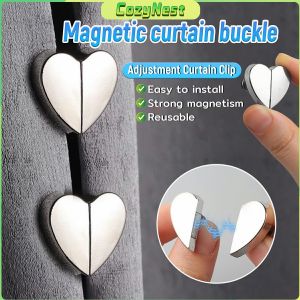 C.N 1Set Curtain Magnetic Button Prevent Light Leakage Detachable Window Curtain Close Clip