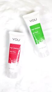 You Facial Wash 100gr ||  Hy Amino Facial Wash Series || Sabun Cuci Muka Menyegarkan & Mencerahkan
