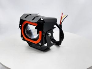 2PCS Mini Driving Light Upgraded V7 Pro 2nd Full Set high/low beam white/yellow and Blue LED headlights Korea LED chip IP68
