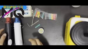 MQ (Pengiriman dari Jakarta) Alat pemanas portabel DIY kecil dengan pistol udara panas untuk perbaikan ponsel dan penggunaan khusus selubung penyusut panas