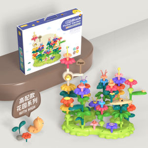 Đồ Chơi Khối Xây Dựng Cỡ Lớn Đồ Chơi Giáo Dục Cho Bé Trai Và Bé Gái Vườn Hoa DIY Đồ Chơi Xếp Hình Cho Trẻ Em Từ 3-6 Tuổi