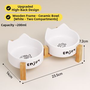 7o | Non-Tip Neck Protecting Pet Bowl
