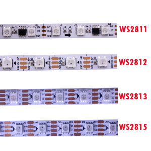 WS2812B WS2811 WS2815 WS2813 RGBIC LED Strip WS2812 30/60/144Pixels/Leds/m Individually Addressable Smart Tape Light DC5V/12V