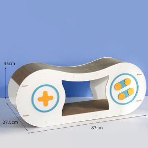 Large Cat Climbing Frame Scratching Board Integrated Double Layer Corrugated Paper Core Replaceable Cat Toy from Miao Fairy