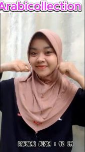 HIJAB SPORT INSTAN KERUDUNG SPORT PET KECIL TRIA HIJAB SPOTY | HIJAB INSATAN | HIJAB SPORT OLAHRAGA
