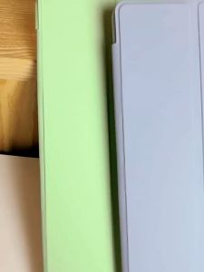 Casing Tri-Fold Tahan Lama PU Leather untuk Samsung Galaxy Tab A9 Plus & A7 Lite