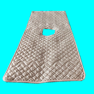 Elderly Care Bed Mattress with Flipping Function Cotton Filling Machine Washable with Hole for Convenient Use Bedding Pad