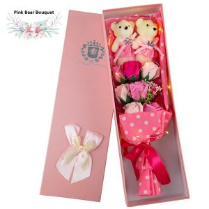 LANGMANXISHI | Creative Romantic Gift Simulation Soap Flower Bouquet for Loved Ones
