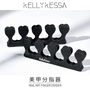 KellyKessa Sponge Finger Separators Cotton Toe Separators Nail Painting Tools Comfortable No Residue Normal Specification