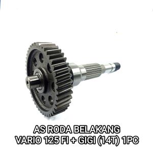 As Roda Belakang Vario 125 Fi + Gigi (44 T) - Gear Gir Ger Comp Final Gigi Gardan Rasio Transmisi Transmission Honda New Vario 125 New Vario 150 eSP