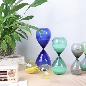 <109> Jam Pasir Waktu Warna Aksesori Kreatif Alat Letak Barang Rumah Hari Jadi Percutian Perniagaan Perjalanan Alat Letak Barang Borong