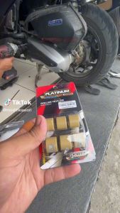 MIO SPORTY-Roler 8 gram mo karbu 9 gram roler teflon racing PLATINUM Modifi Ori kirian cvt mio