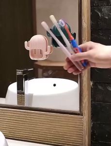 CSR Cactus wall-mounted toothbrush holder free punching bathroom wall-mounted toothbrush holder