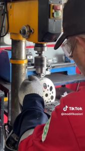 PELINDUNG MESIN MATIC BEAT - SCOOPY FI Engine Mounting Pelindung Anti Polisi Tidur Motor Matic