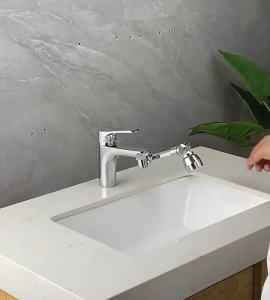 หัวต่อก๊อกน้ำสามารถติดตั้งกับก๊อกน้ำ หมุนได้ 360 ํ